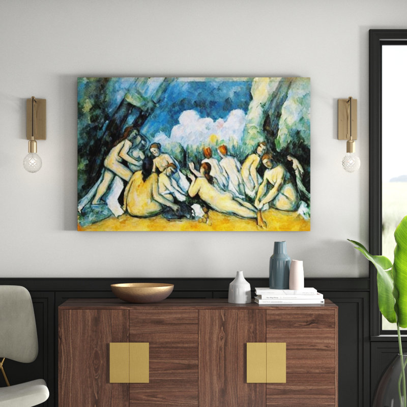 Paul Cezanne - Wrapped Canvas Painting, 90cm H x 135cm W x 1.8cm D