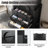 Ebern Designs 2 Piece Bedroom Dresser And Chest Set - 6 Drawer Tall Dresser And 6 Double Drawer-663552605