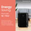 Abode ADH1601B, 16L Dehumidifier in Black