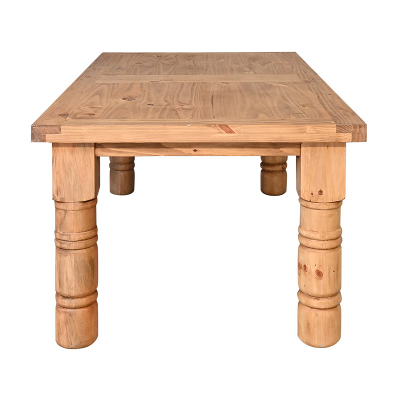 Rectangular Solid Wood Dining Table