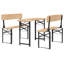 Roslanowick Rectangular Fir Folding Outdoor Dining Table , 115.5cm cm W 46cm cm D