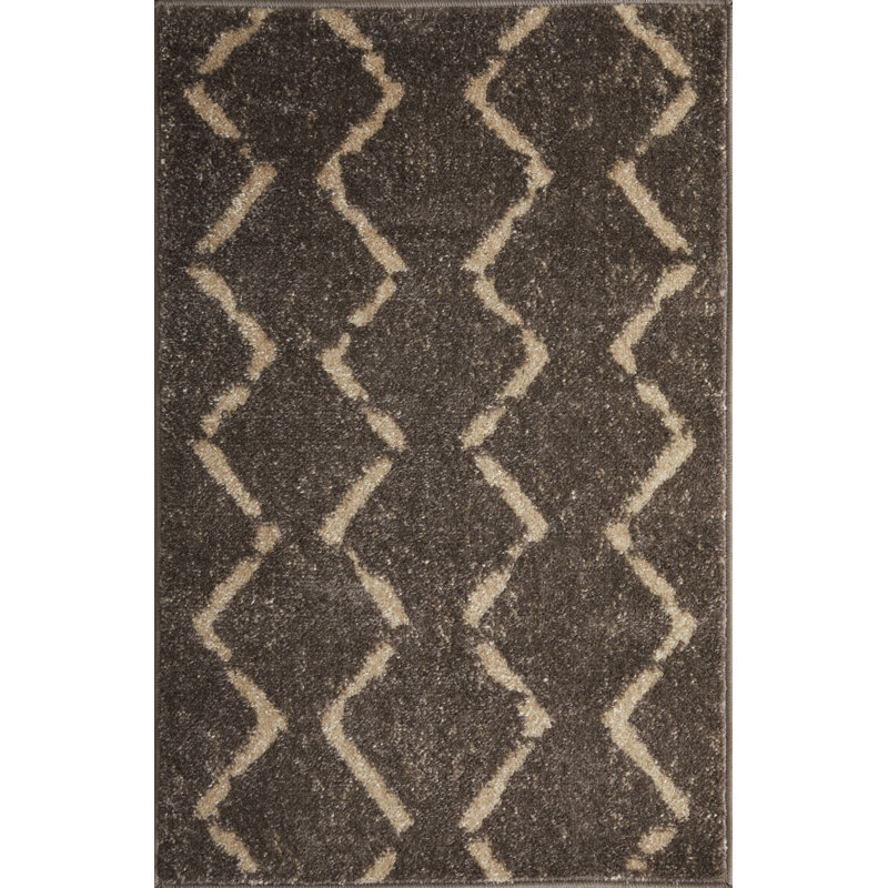 Christine Brynder Taupe Area Rug, Rectangle 2' x 3'