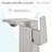 Carre Single Hole, Single-Handle, Bathroom Faucet-51342167