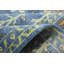 Tapis oriental bleu Oushak Chobi Mute 4X6-107917348