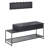 Aadrian Hall Tree 110cm Wide with Bench