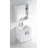 Verlene 24'' Single Bathroom Vanity with Ceramic Top with Mirror-1444552297
