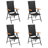 Rectangular 4 - Person Dining Set-405368556-405368558