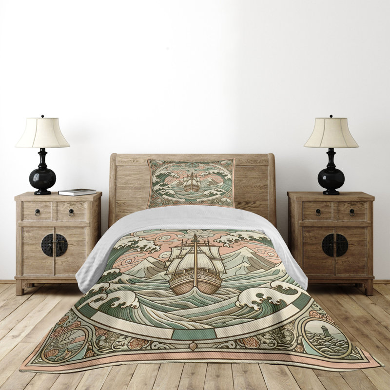 Coverlet, Twin Coverlet + 1 Standard Shams
