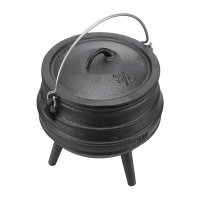 Living And Home Cast Iron Stock Pot