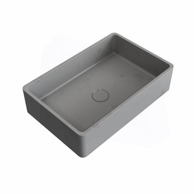 Vessel Rectangular Modern Bathroom Sink