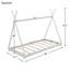Lit plateforme simple avec structure triangulaire-430538775