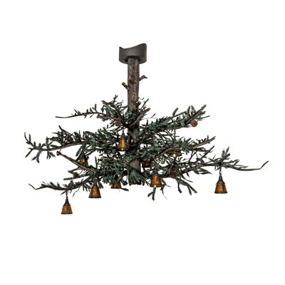Rustic Lodge 10 - Light Chandelier