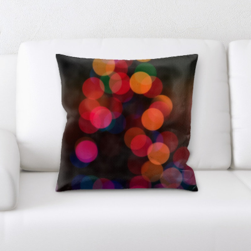Microsuede Throw Pillow