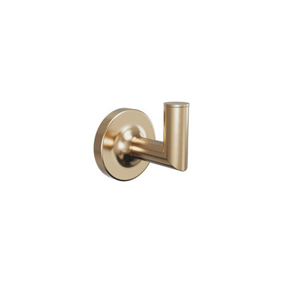 Glow Wall-Mounted Towel Hook - Chrome, Premium Brass Construction, Installation Hardware Included