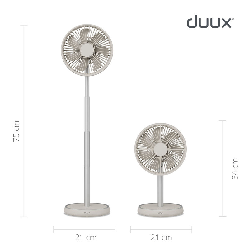 Rize Cordless Fan, Stone