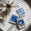 Ensemble de 7 livres d'art moderne bleu Klein