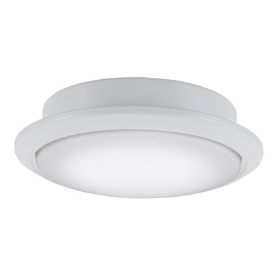 Wrap Custom Ceiling Fan Color Temperature (CCT) Select LED Light Kit - Matte White