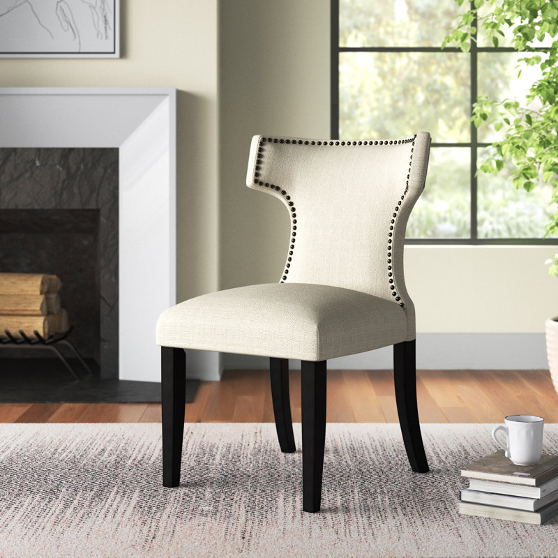 Modway Curve Fabric Dining Chair, Beige