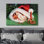 Merry Christmas - reproduction sur toile tendue