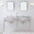 Copeland Stone Oval Console Bathroom Vanity with Faucet and Overflow-1568794013