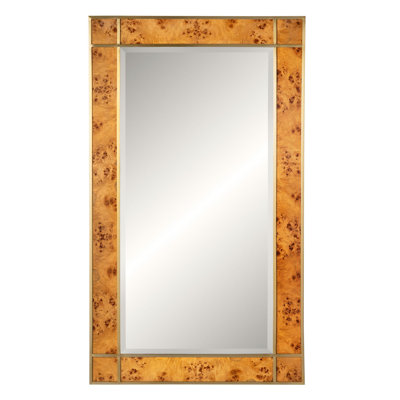 Brixton Rectangle Metal Beveled Mirror