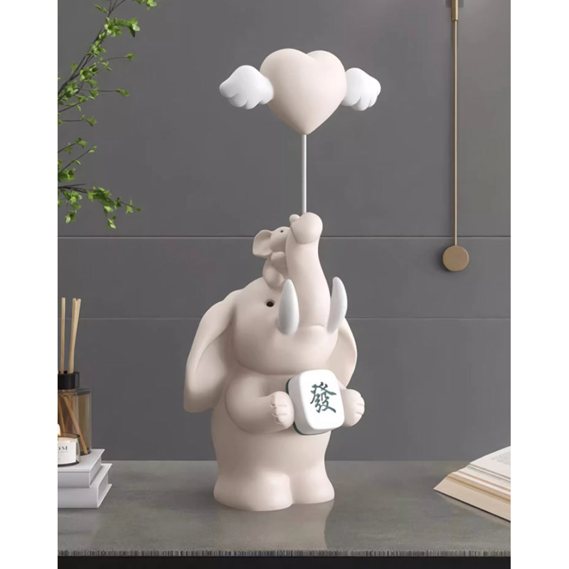 Dempsie Figurines & Sculptures, Beige