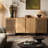 Retro simple and light luxury sideboard