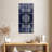 Mandalas On Rustic Blue-578373893