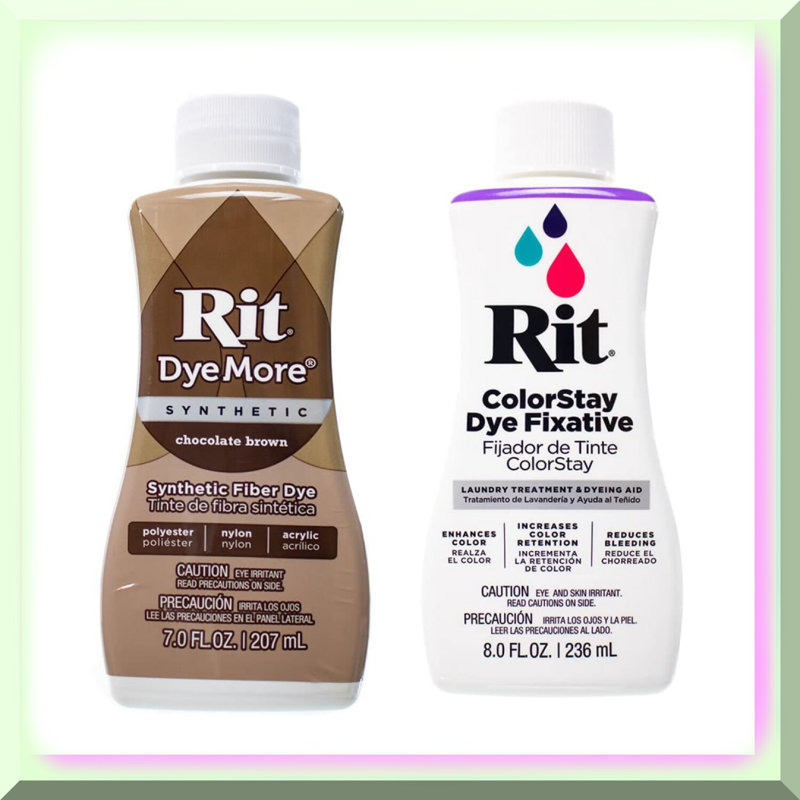 Vibrant Dye Collection with Fixative, Brown