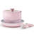 5-Piece Ceramic Non-Stick Cookware Set with Removable Handle-105240195
