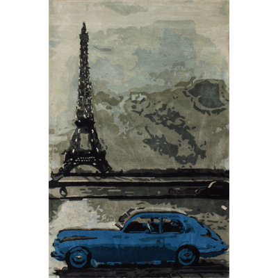 Tapis gris Ilma