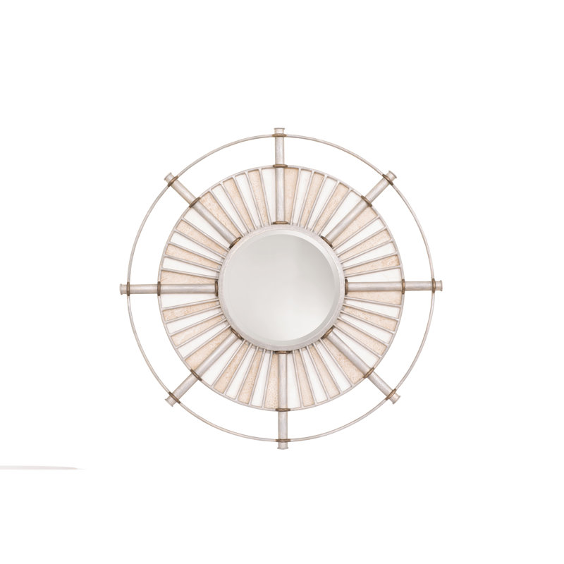 Bal Harbour Pearl Silver Mirror Kalco