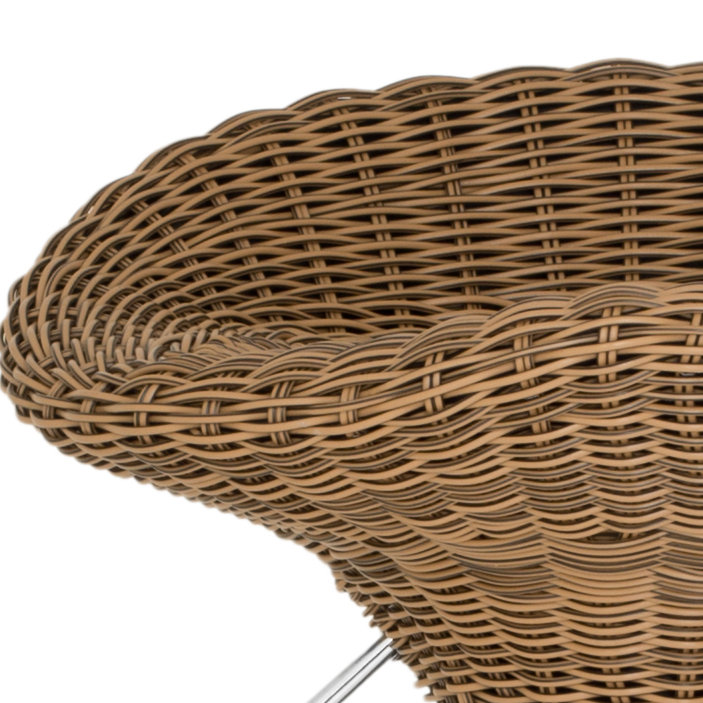 Tabouret de bar rotatif à hauteur ajustable Fajardo