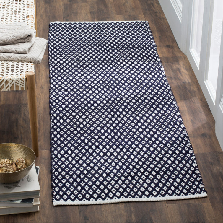 Alpizar Flat Weave Cotton Geometric Rug