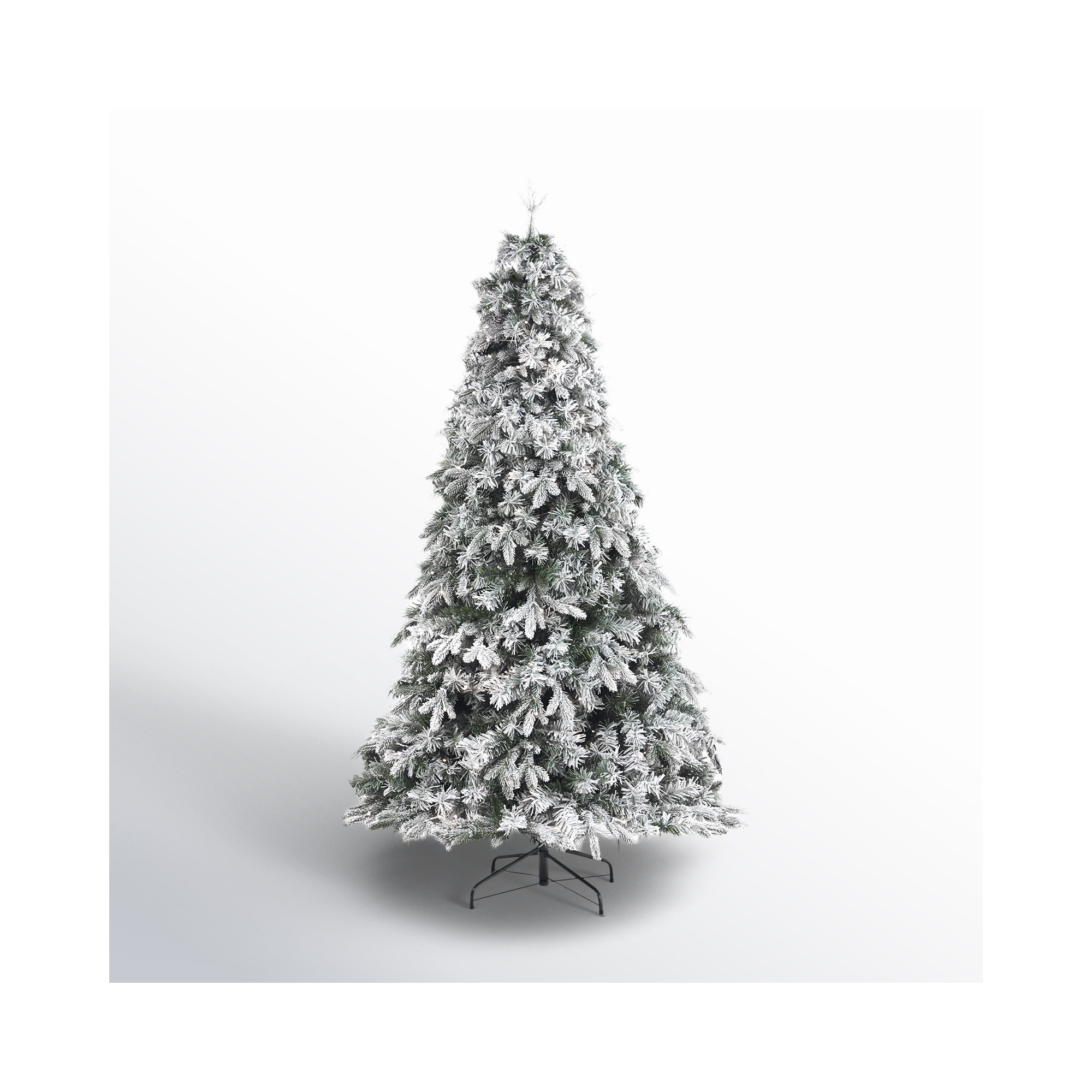 Lighted Artificial Pine Christmas Tree, 5' H