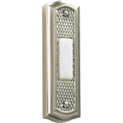 Satin Nickel Door Chime Button