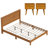 Branquinha Midcentury Coordinated 3 Piece Bedroom Set-1487315455-1487315424-1487315425