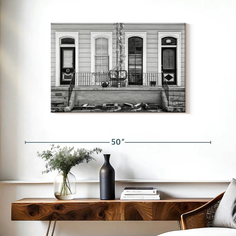 Nola Double Shotgun, 24" H x 36" W