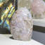 Sculpture translucide en agate
