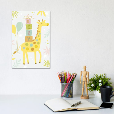Baby Soft Safari II by Nina Seven - Wrapped Canvas Print