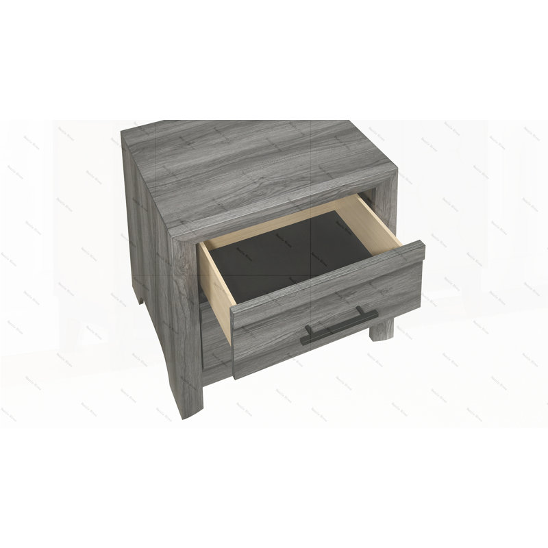Table de chevet 2 tiroirs Denver