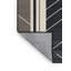  Tapis lavable rayé gris ardoise perlé-527331542