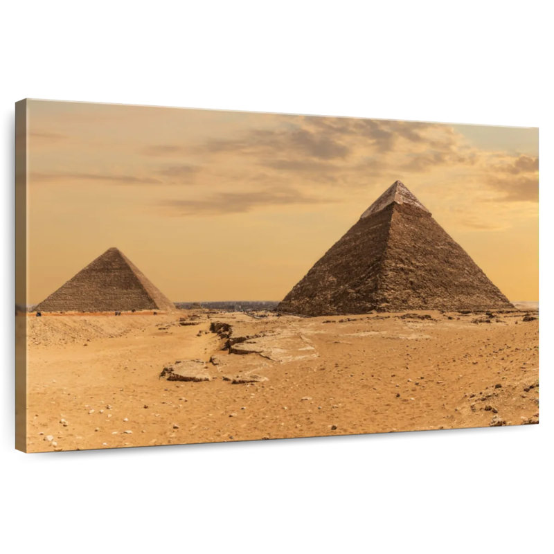 Javetta, la grande pyramide de Gizeh, H 24 po x l 36 po