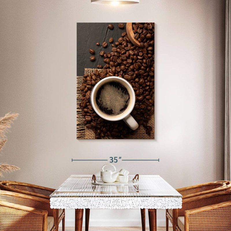 Yarlin Beans To Espresso, 48" H x 32" W