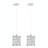 1 - Light Pendant Light (set of 2)
