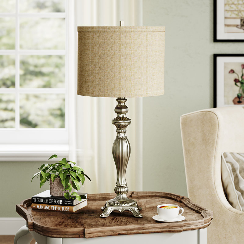 Lampe de table en résine Janequa