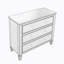 Commode décorative Hollandsworth
