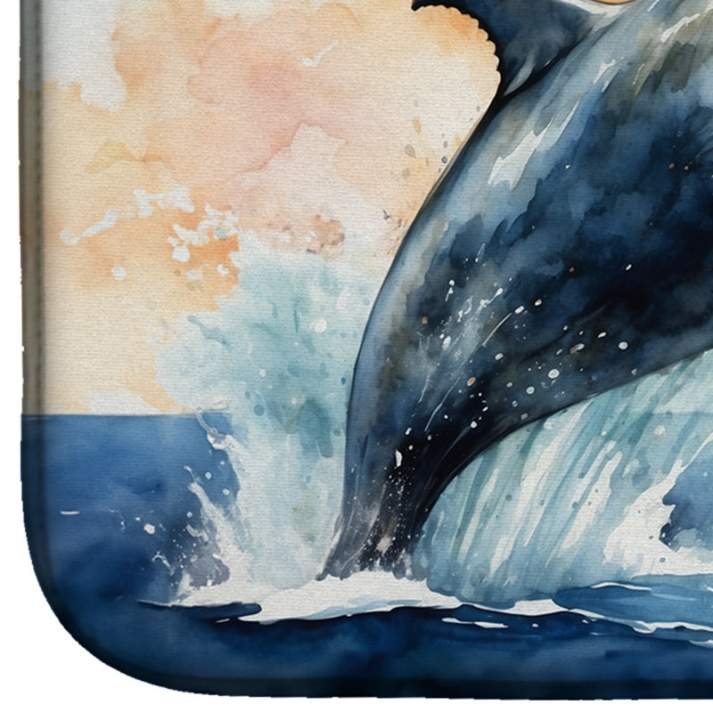 Tapis de séchage pour baleine à bosse à bosse
