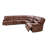 Kettwig Upholstered Power Reclining L-Shaped Sectional Symmetrical