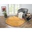 Shaggy Lush Golden Yellow Rug-1228949701